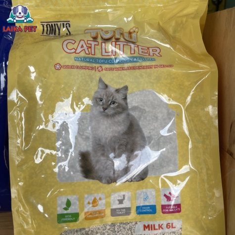 Cát đậu nành tony tofu sữa 6L