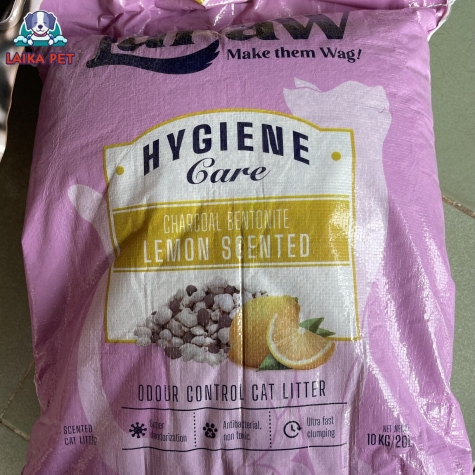 Cát lapaw mix thanh hoạt tính mẫu mới mùi chanh 20l(10kg)