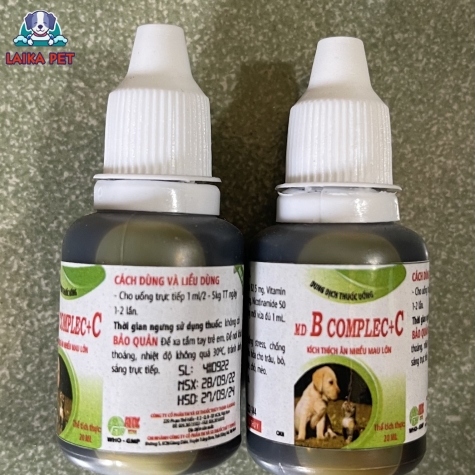 Thuốc bổ md bcomplex+C 20ml
