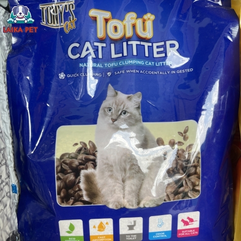 Cát đậu nành tony tofu cà phê 6L