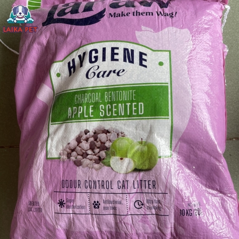 Cát lapaw mix thanh hoạt tính mẫu mới mùi  táo 20l(10kg)
