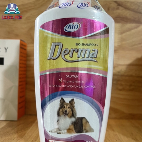 Dầu tắm derma trị ghẻ , nấm da 200ml
