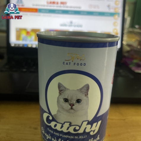 Pate lon catchy vị cá ngừ và bí đỏ