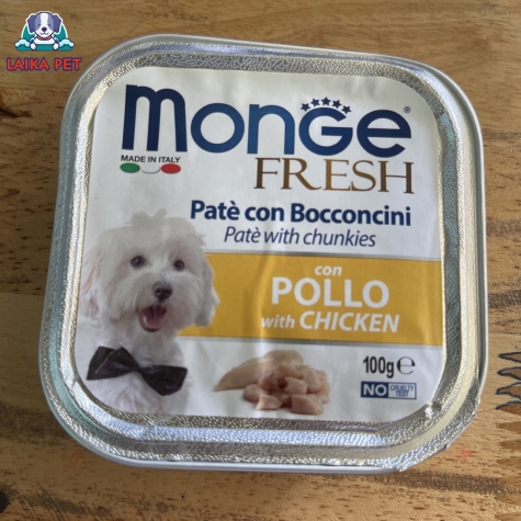 Pate hộp  monge vị  gà 100g
