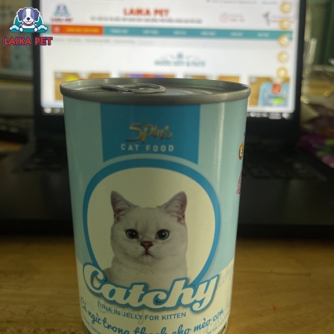 Pate lon catchy vị cá ngừ cho mèo con