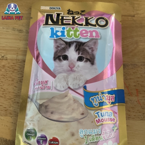 Pate gói nekko kitten vị cá ngừ 70g