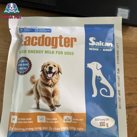 Sữa non lacdogter cho chó 100g
