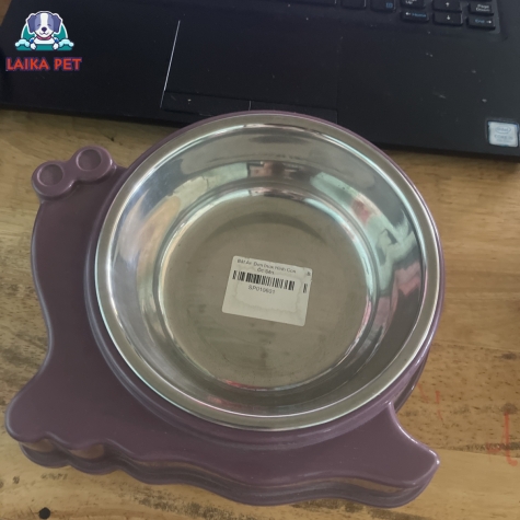 Bát ăn inox hình ốc sên