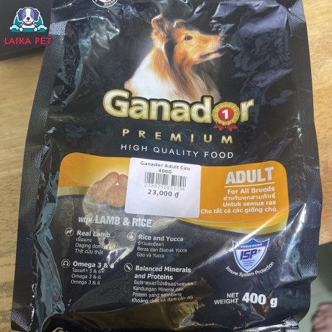Ganador adult lamb and rice