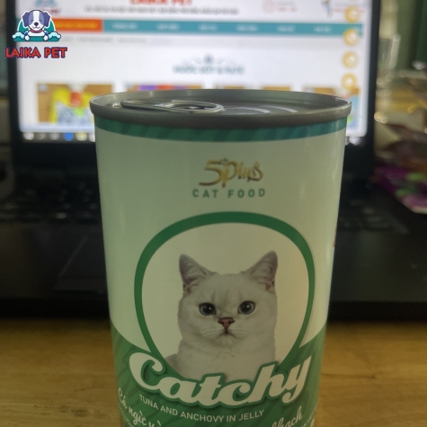Pate lon catchy vị cá ngừ và cá cơm 