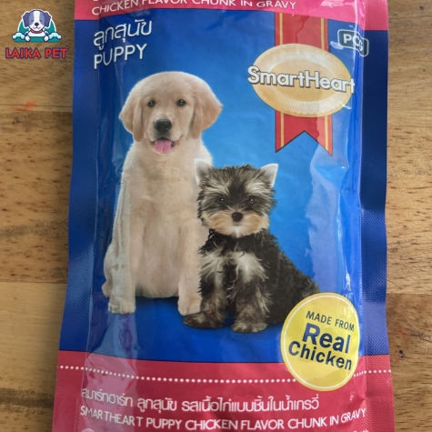 Pate gói smartheart bò và gan 130g