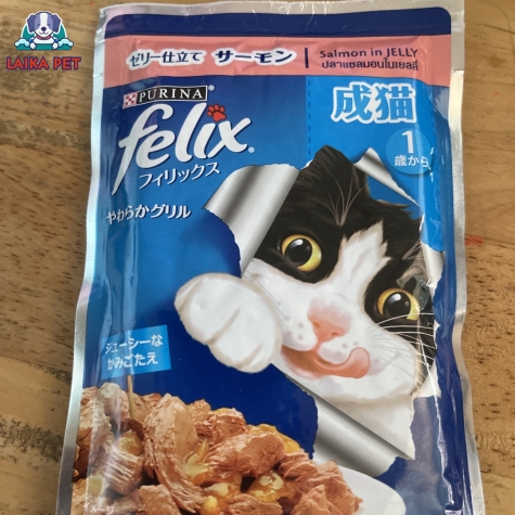 Pate gói felix cá hồi 85g