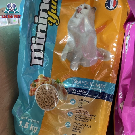 Hạt minino yum vị hải sản 1,5kg