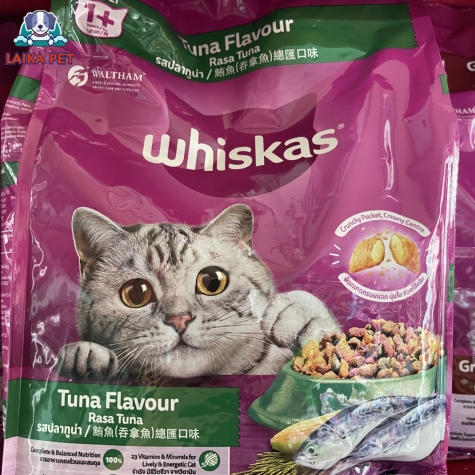 Hạt whiskas adult vị cá ngừ 1.2kg