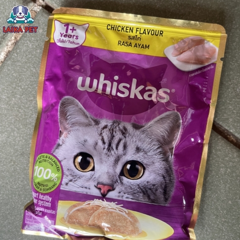 Pate gói whiskas vị thịt gà