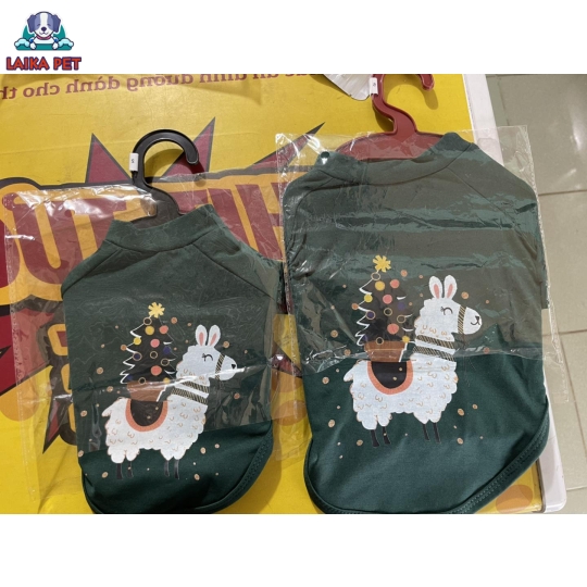 Mẫu áo xanh chàm cho Cún yêu 