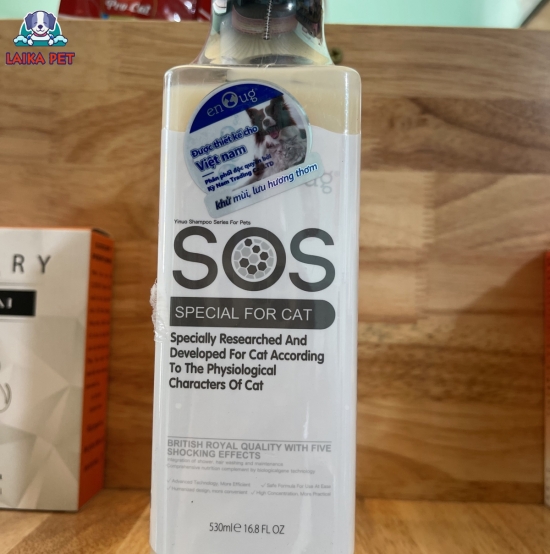 Sữa tắm sos trắng cho mèo 530ml