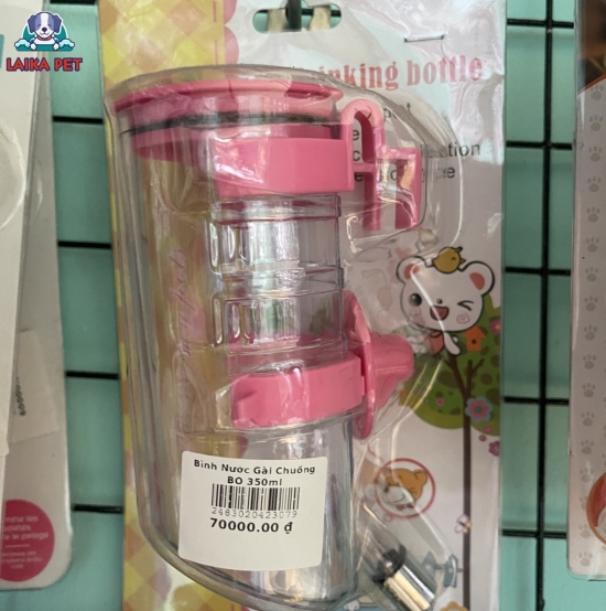Bình nước gài chuồng bo 350ml