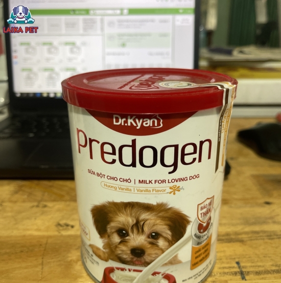 Sữa bột lon cho chó predogen 400g