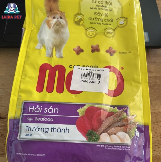 Me-o seafoood adult 350g