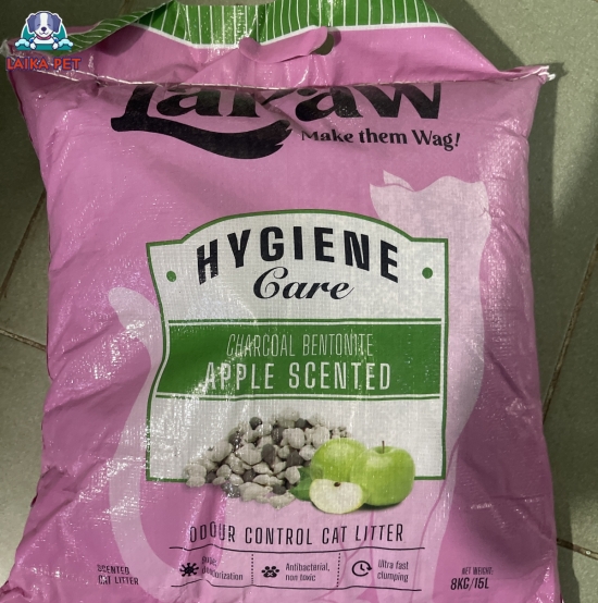 Cát lapaw táo mix than hoạt tính 15lit
