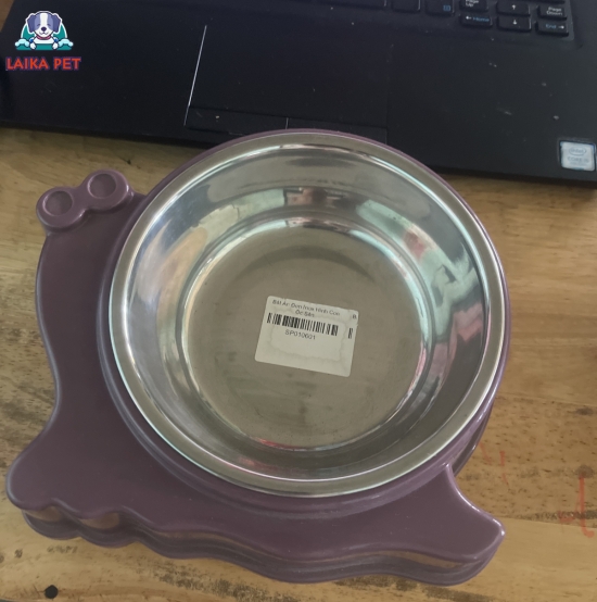 Bát ăn inox hình ốc sên