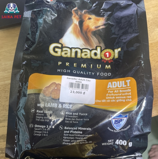 Ganador adult lamb and rice