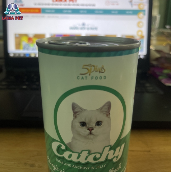 Pate lon catchy vị cá ngừ và cá cơm 