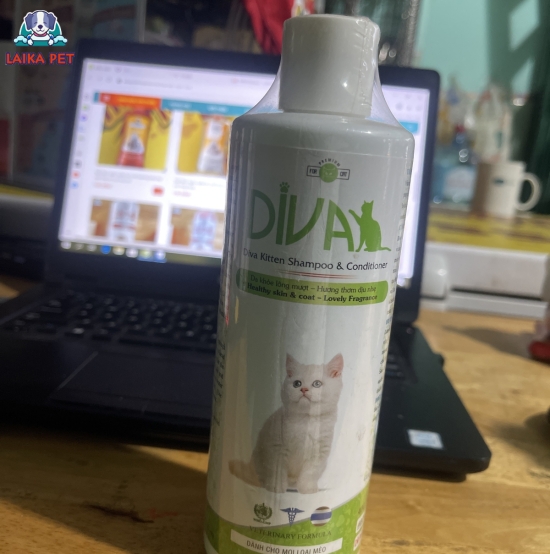 Sữa tắm diva cho mèo 400ml