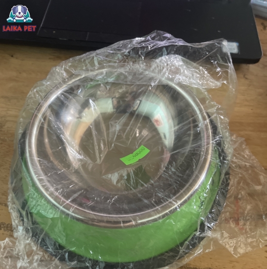 Khay inox mày in chữ size S 18cm 